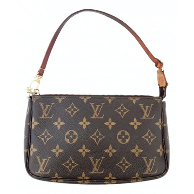 Pre-owned Louis Vuitton Pochette Accessoire Cloth Clutch Bag In Other