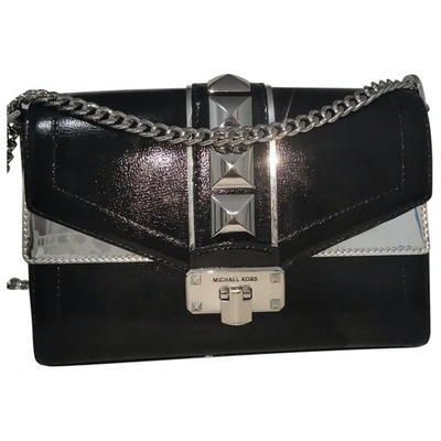 Pre-owned Michael Kors Cate Black Patent Leather Handbag