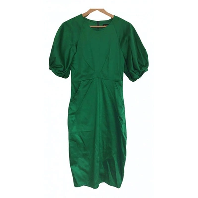 Pre-owned Ulyana Sergeenko Green Dress