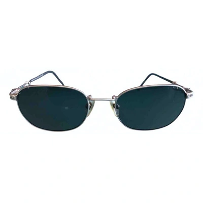 Pre-owned Yohji Yamamoto Metallic Metal Sunglasses