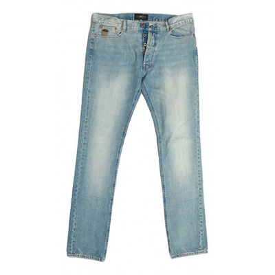 Pre-owned April77 Blue Denim - Jeans Trousers