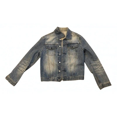 Pre-owned Helmut Lang Blue Denim - Jeans Jacket