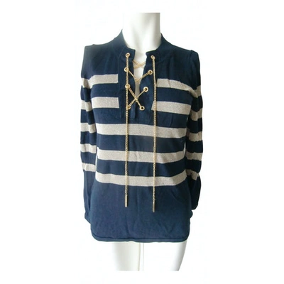 Pre-owned Michael Kors Jumper In Navy