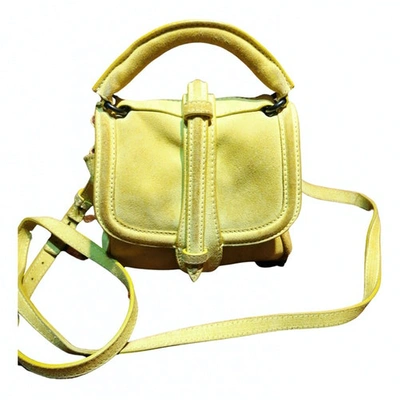 Pre-owned Antonio Marras Crossbody Bag In Yellow