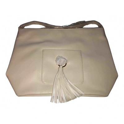 Pre-owned Nina Ricci Beige Leather Handbag