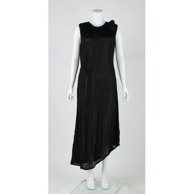 Pre-owned Lanvin Dress In Black