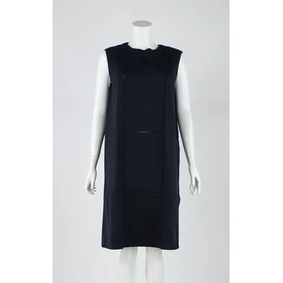 Pre-owned The Row Navy Dress