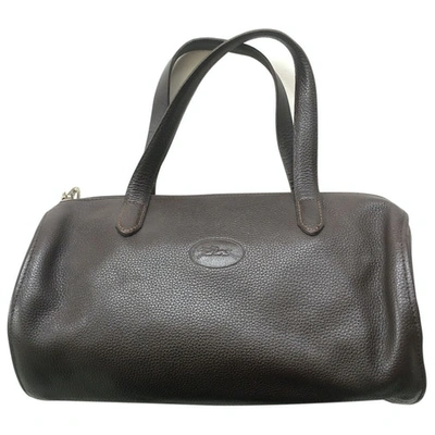 Pre-owned Longchamp Brown Leather Handbag