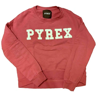 Pre-owned Pyrex Pink Cotton Knitwear