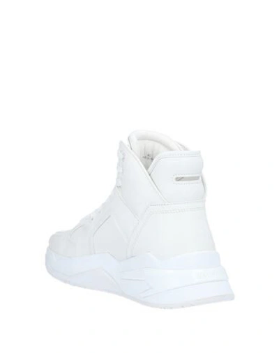 Shop Balmain Sneakers In White