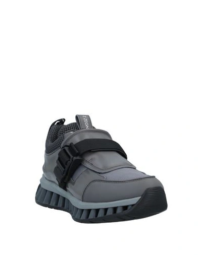 Shop Z-zegna Sneakers In Grey