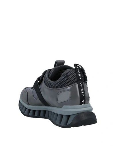 Shop Z-zegna Sneakers In Grey