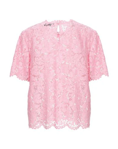 Shop Valentino Blouse In Pink