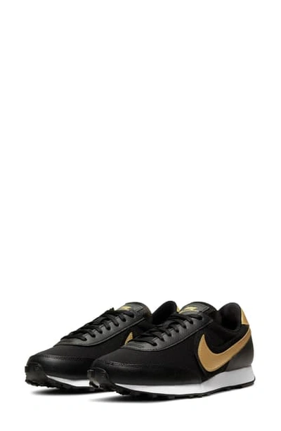 Nike Women's Daybreak Low-top Running Sneakers In Black,metallic Gold,white, black | ModeSens