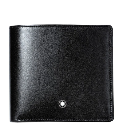 Shop Montblanc Grained Leather Bifold Wallet