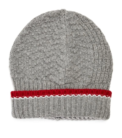 Shop Thom Browne Merino Wool Beanie Hat