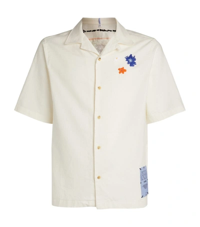 Shop Mcq By Alexander Mcqueen Mcq Cotton Embroidered Shirt