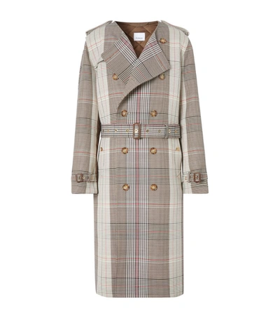 Shop Burberry Quilted Reverse Trench Coat