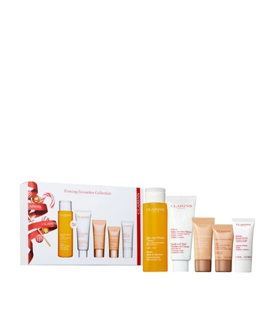 Shop Clarins Firming Favourites Skincare Gift Set In White