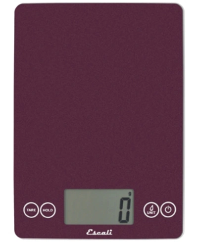 Shop Escali Corp Arti Glass Digital Scale, 15lb In Purple