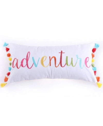 Shop Levtex Mayla Adventure Tasseldecorative Pillow, 12" X 24" In Multi
