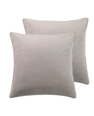 Levtex Kasey Euro Sham 2-piece Set In Taupe