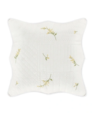 Shop Piper & Wright Sandra Decorative Pillow, 20" X 20" In White