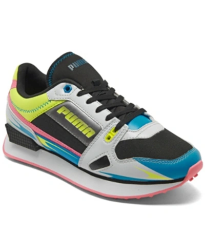 Shop Puma Women's Mile Rider Casual Sneakers From Finish Line In Multi