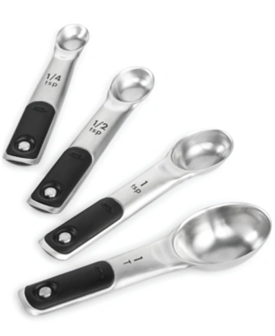 Shop Oxo Good Grips Set Of 4 Stainless Steel Magnetic Measuring Spoons