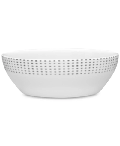 Noritake Hammock Round Vegetable Bowl In Grey