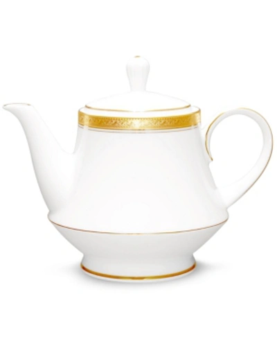 Shop Noritake Crestwood Gold Tea Pot
