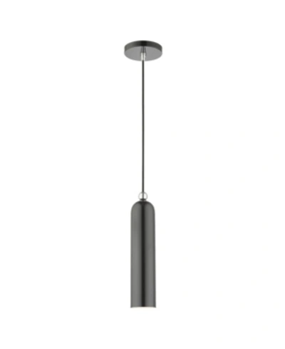 Livex Ardmore 1 Light Pendant In Dark Gray