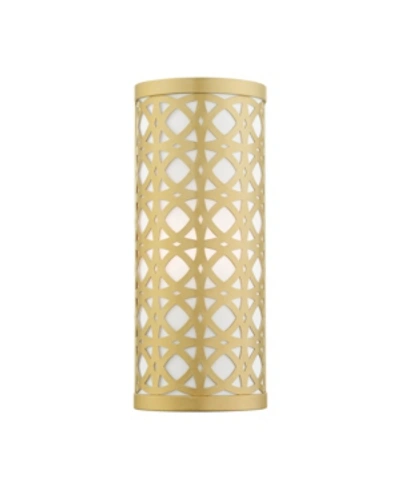 Livex Calinda 1 Light Single Sconce In Gold-tone