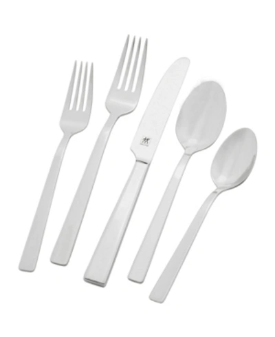 Shop J.a. Henckels Zwilling King Flatware Set, 45 Piece In Silver-tone