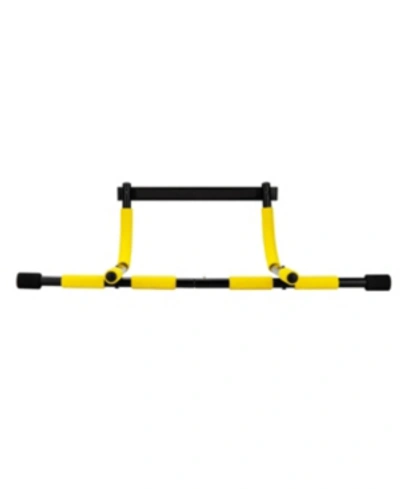 Shop Mind Reader Pull-up Bar For Door Frame, Doorway Pull-up Bar In Yellow