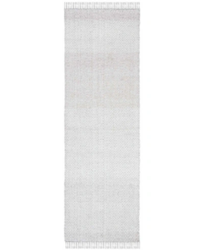 Ralph Lauren Amalie Lrl6350b Pewter 2'6" X 8' Runner Area Rug In Pewter