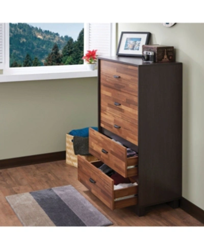 Shop Acme Furniture Eloy Chest In Brown