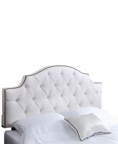 Shop Abbyson Living Taylen Full/queen Headboard In White