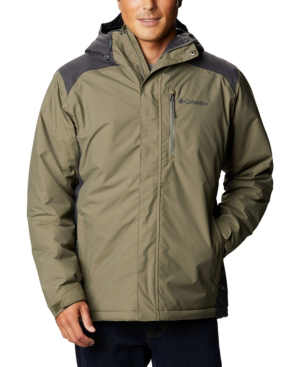 Columbia Men's Big And Tall Tipton Peak Insulated Jacket In Stone Green ...