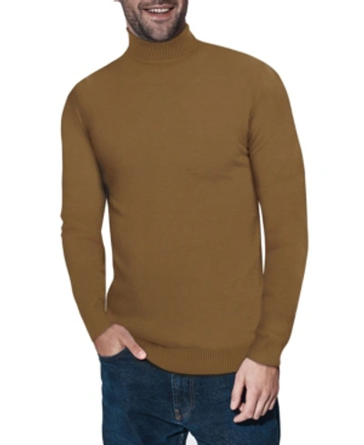 Shop X-ray Men's Turtleneck Pull Over Sweater In Copper