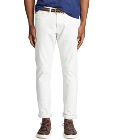 Shop Polo Ralph Lauren Men's Varick Slim Straight Jeans In Hdn Stone Stretch