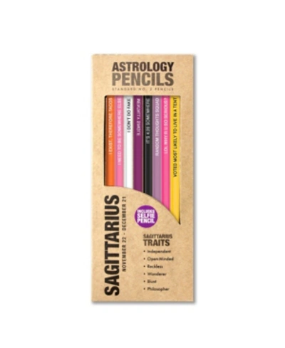 Shop Whiskey River Soap Co Sagittarius Astrology Pencils In Multi