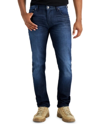 Shop Inc International Concepts Men's Slim Straight Core Jeans, Created For Macy's In Dark Wash