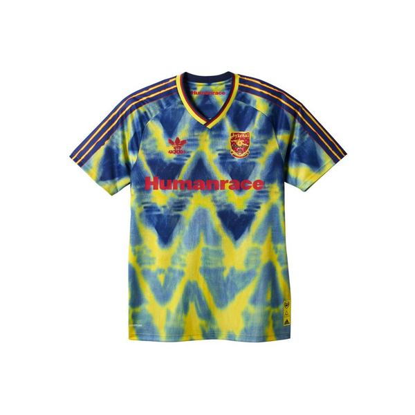 Adidas Originals Adidas X Pharrell Williams Arsenal Human Race Jersey In Green Modesens