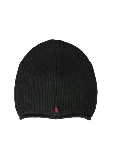 Shop Woolrich Black Wool Hat