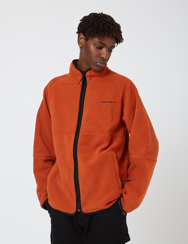 Carhartt -wip Beaumont Jacket (fleece) In Orange | ModeSens
