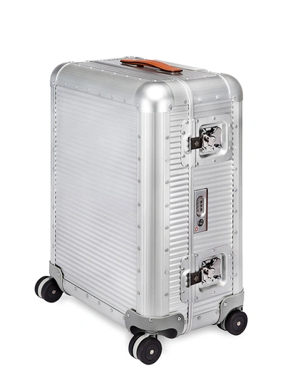 Shop Fpm Men's Bank S Cabin Spinner 55 21" Carry-on Suitcase In Moonlight