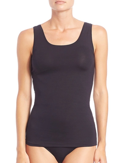 Shop Hanro Women's Soft Touch Tank Top In Black