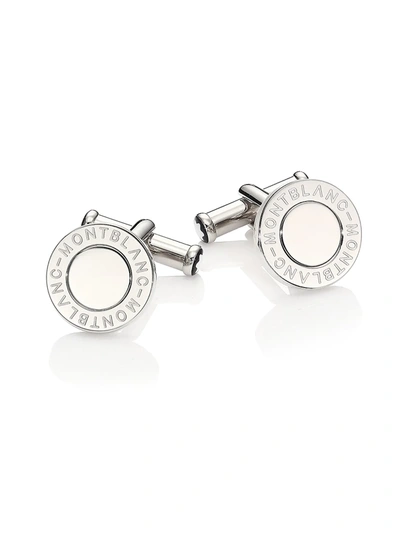 Shop Montblanc Meisterstuck Cufflinks In Neutral