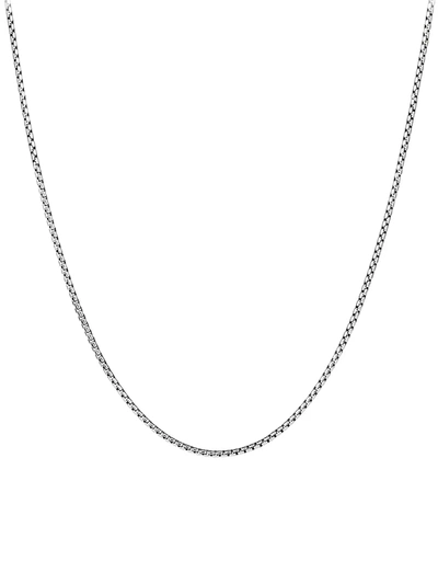 Shop David Yurman Men's Sterling Silver Chain Necklace